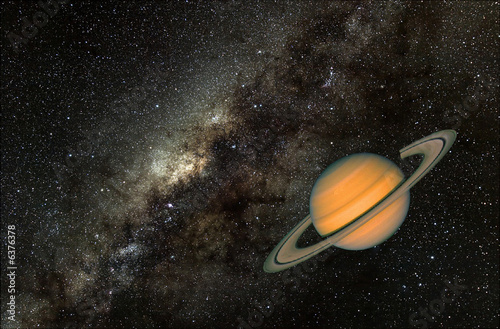 Naklejka samoprzylepna Lekcja astronomii