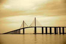 Skyway Bridge In Tampa, Florida