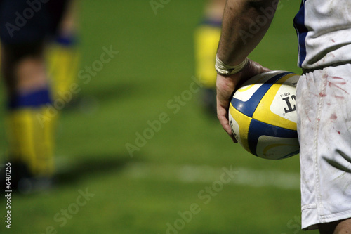 Plakat na papierze fotorealistycznym Rugby