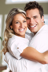 Wall Mural - love couple
