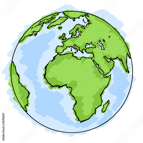 Planete Terre Dessin Stock Vector Adobe Stock Planete Terre Dessin Stock Vector Adobe Stock