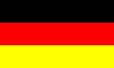 Fototapeta Dziecięca - black, red and yellow flag of germany with official proportion