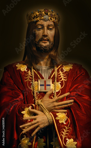 Fotoboard na płycie Jezus Chrystus