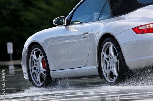 aquaplanage circuit Canvas Print