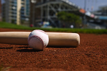 Baseball And Bat