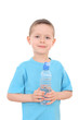 © matka_Wariatka - boy and bottle of water