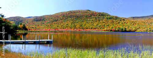 Tapeta ścienna Scena jeziora adirondack