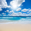 Leinwanddruck Bild - Gorgeous Beach Landscape