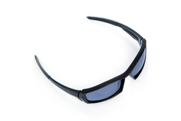 male sunglasses isolated on the white background