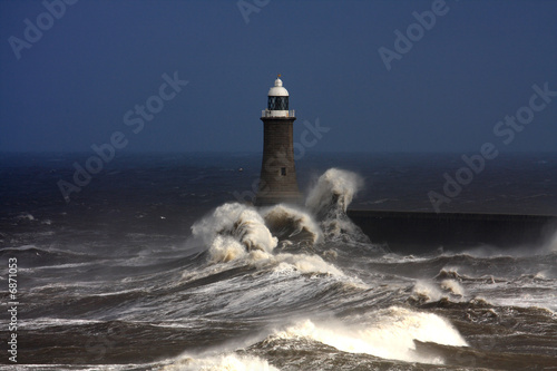 Naklejka na drzwi Tynemouth Pier