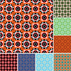 Poster - Abstract seamless design. Vector.
