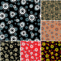 Poster - Abstract seamless design. Vector.
