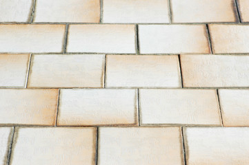 Wall Mural - Floor tiles - can be used as background