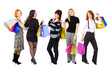 © alma_sacra - Group of shopping women