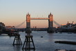 sunset Tower bridge - London