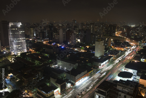 Obraz na płótnie canvas czteroczęściowy "tetraptyk" Sao Paulo