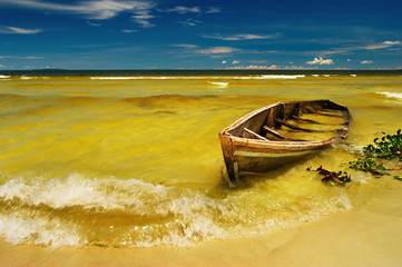 Poster - tropical beach view