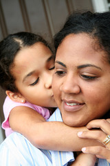 Wall Mural - Mother and Daughter