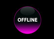 button offline pink neon