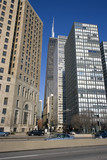 Fototapeta Na drzwi - Downtown Chicago buildings