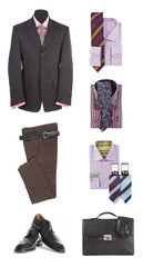 Wall Mural - Men's clothes and accessories