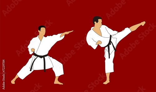 Board z aluminiowym obramowaniem Karate