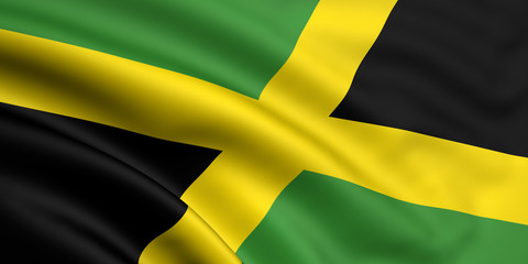 Wall Mural - Flag Of Jamaica