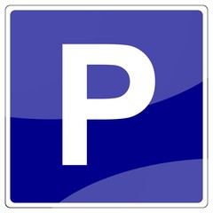 Poster - parking sign