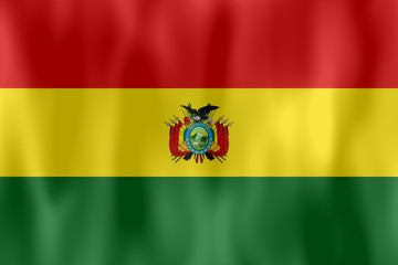 Wall Mural - drapeau bolivie bolivia flag