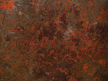 Red Rusty Background