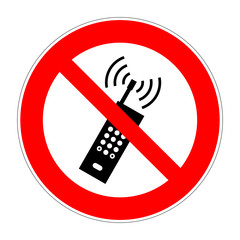 schild mobiltelefone