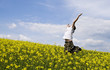 © Melinda Nagy - Young attractive man enjoying summer field