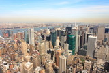 Fototapeta Nowy Jork - Panoramic view of the New York City skyline
