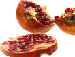 granatapfel mit natürlichen antioxidantien 