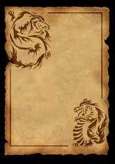 Sticker - Sheet of ancient parchment