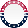2008 Elections Round Button