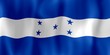 drapeau froissé honduras crumpled flag
