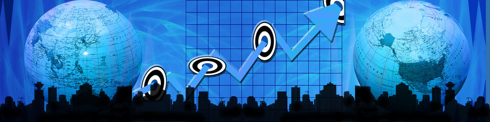 Wall Mural - Word wide internet and increasing success