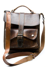 Old Worn Leather Bag