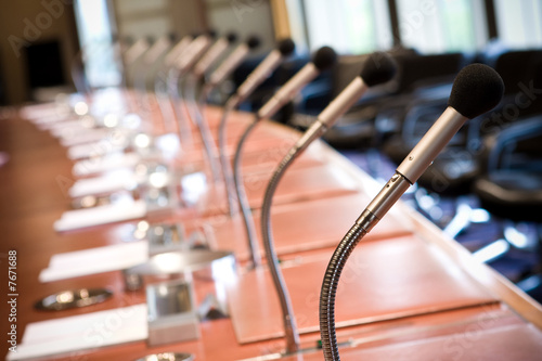 Fotomural Salle administración Reunión Conseil cuadros negocio affaire grave