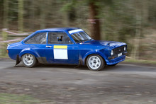 Rally Car In Wales