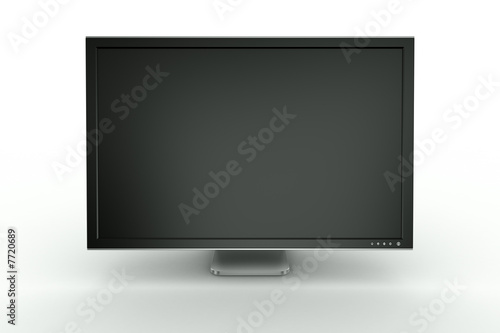 Black plastic and aluminum ...