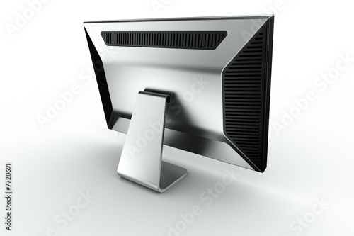 Black plastic and aluminum ...
