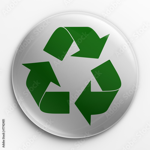 Badge - recycle logo