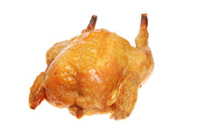Isolated Roast Chicken