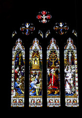 Wall Mural - stained glass window