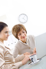 Poster - Businesswomen working