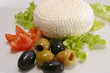 greece cheese and olives