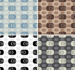 Poster - Seamless pattern. Vector.