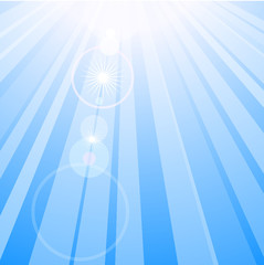Poster - Lens flare.